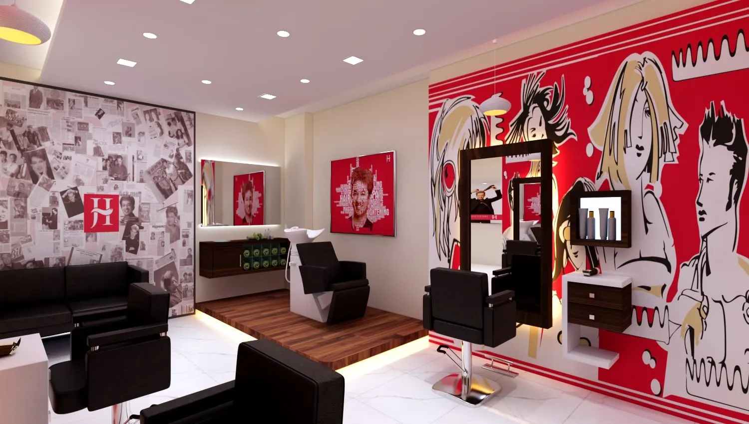 Javed Habib Salon, Hazratganj — cam 4