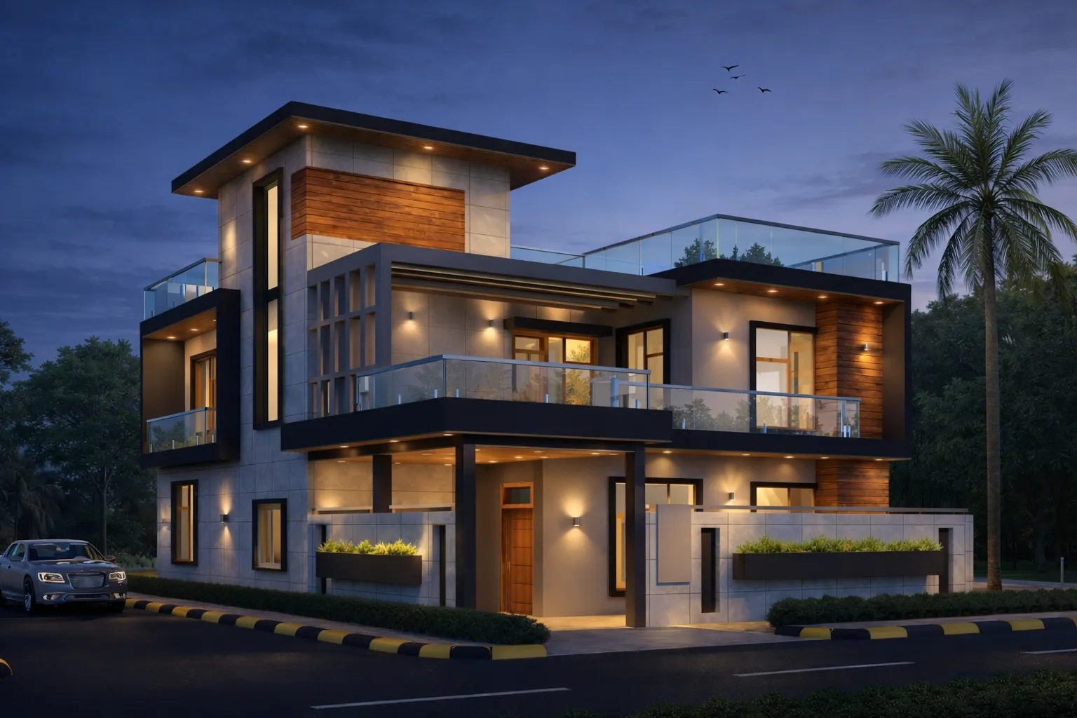 Villa at Woodland Garden Township — render 3