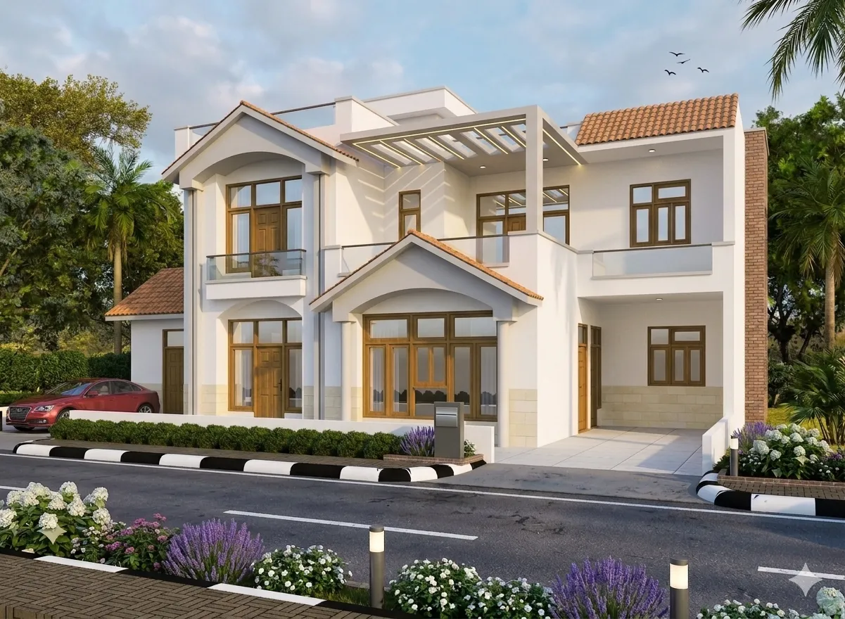 Neoclassical Residence, Eldico Towne — sanjay 1